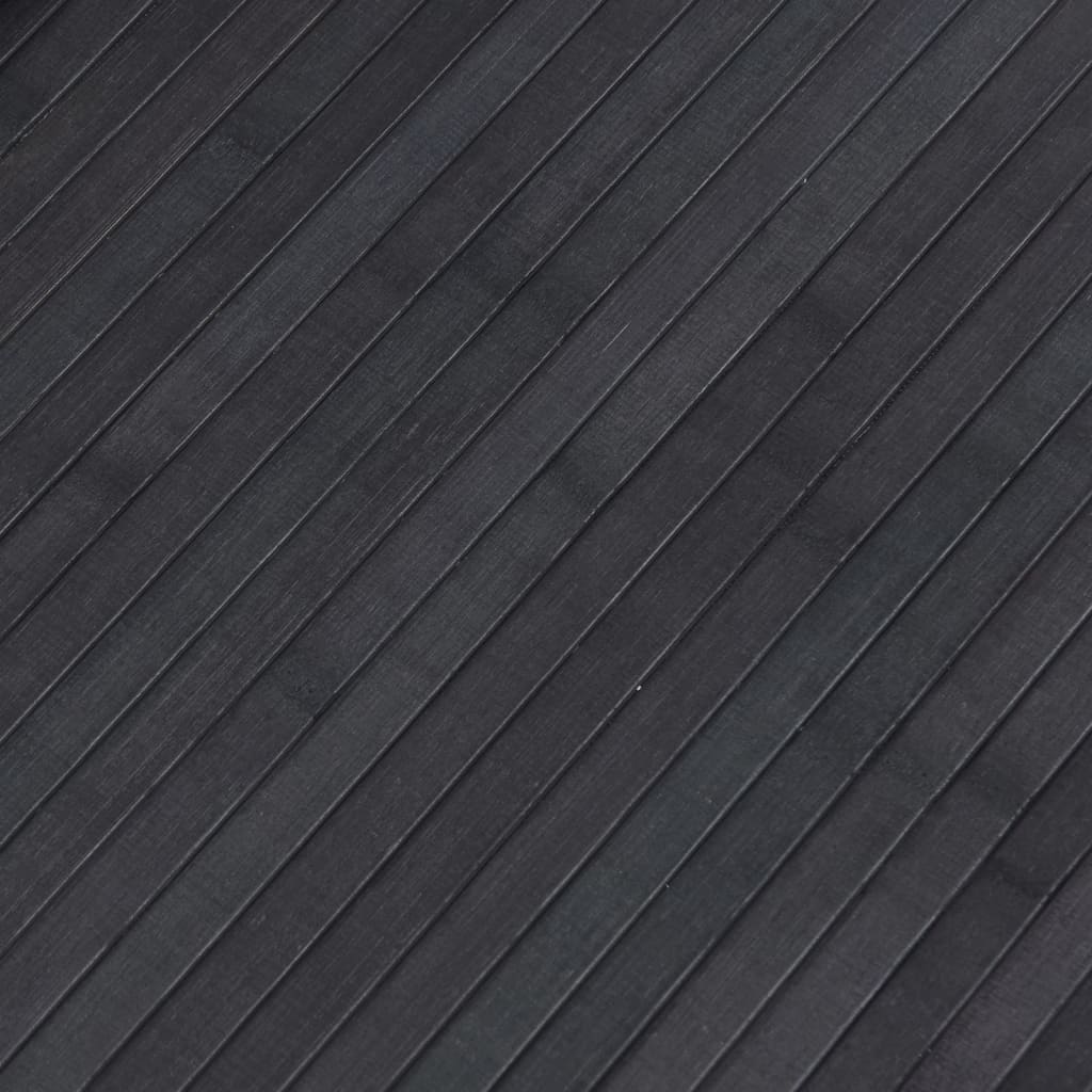 Cloison de séparation gris 165x600 cm bambou - XIOS