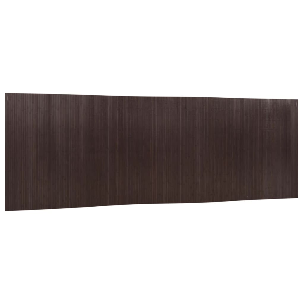 Cloison de séparation marron foncé 165x600 cm bambou Séparateurs de pièces vidaXL