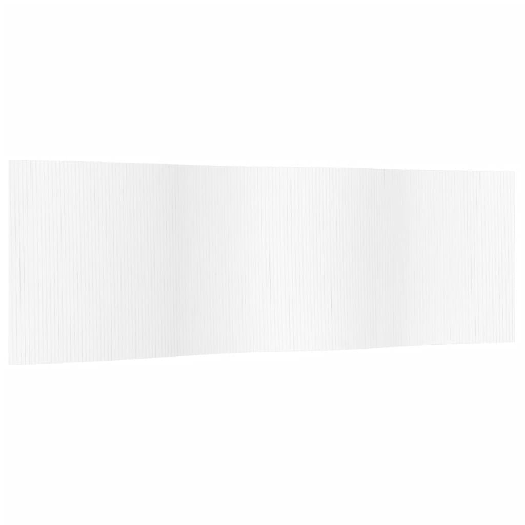Cloison de séparation blanc 165x600 cm bambou Séparateurs de pièces vidaXL
