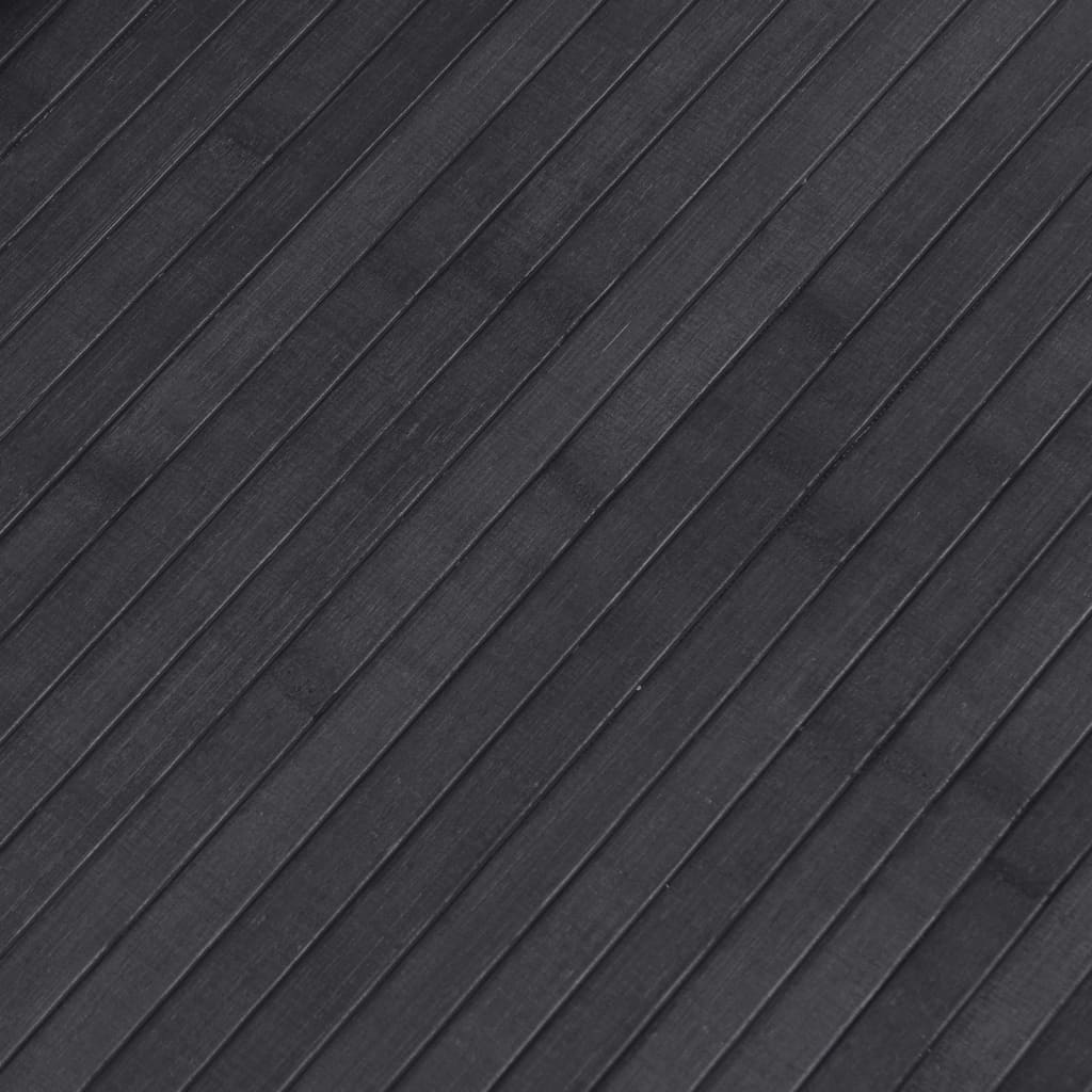 Cloison de séparation gris 165x800 cm bambou - XIOS