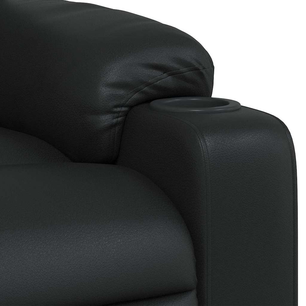 Fauteuil inclinable Noir Similicuir - XIOS