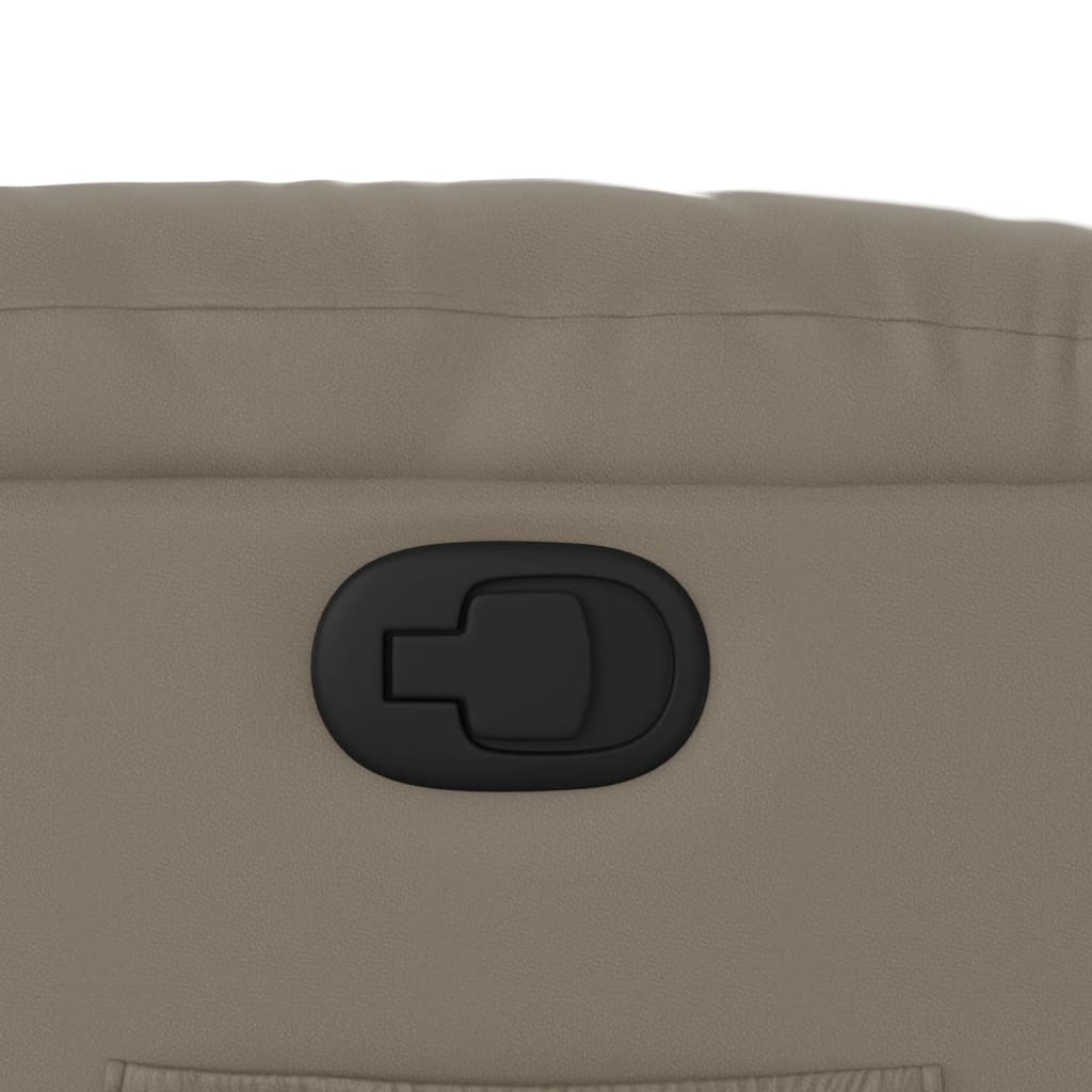 Fauteuil inclinable Cappuccino Similicuir - XIOS