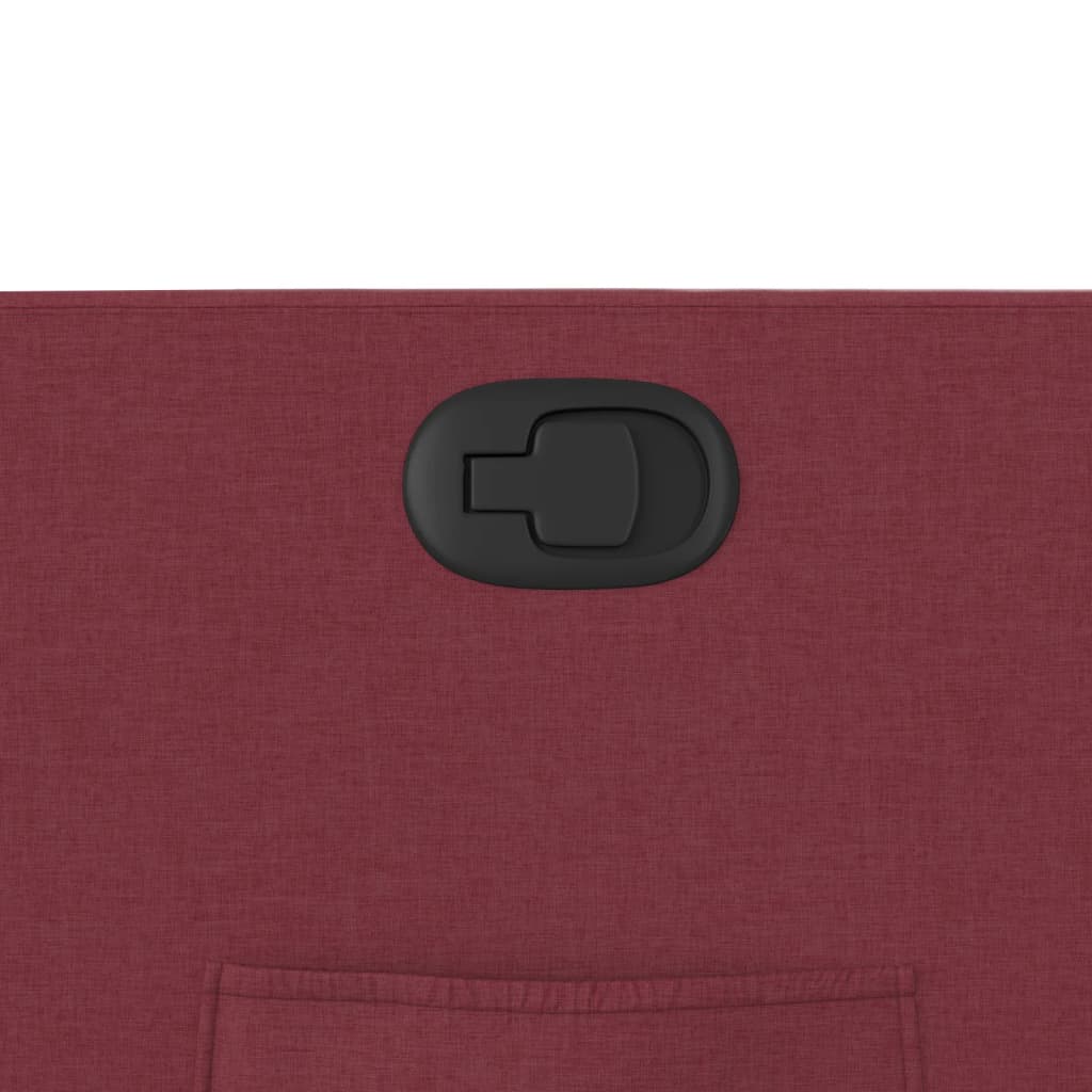 Fauteuil inclinable Rouge bordeaux Tissu - XIOS