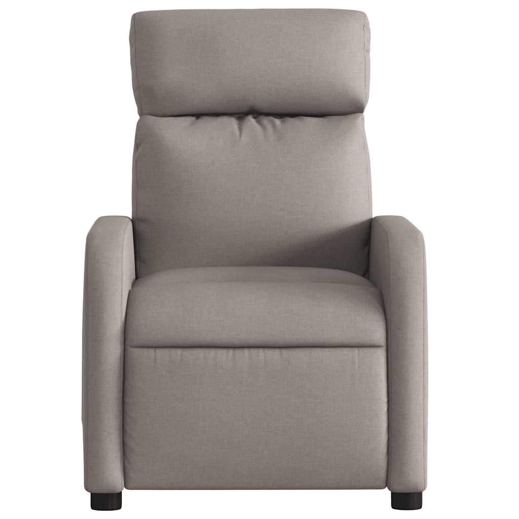 Fauteuil de massage inclinable Taupe Tissu - XIOS