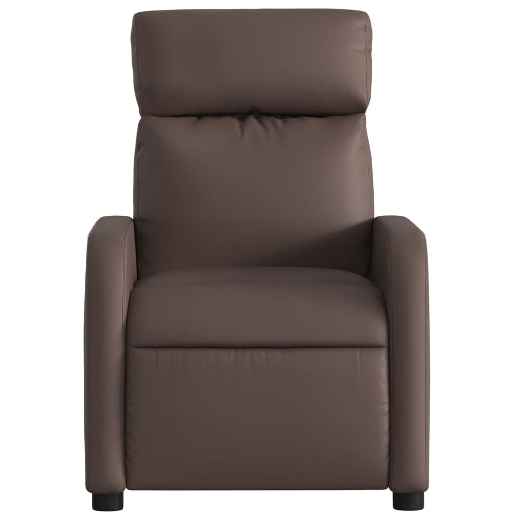 Fauteuil inclinable Marron Similicuir - XIOS