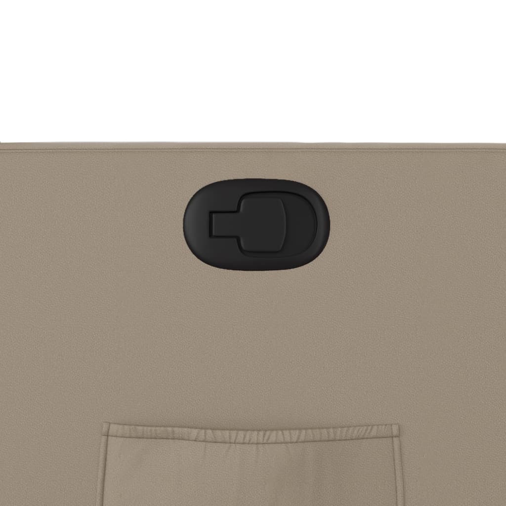 Fauteuil inclinable Cappuccino Similicuir - XIOS