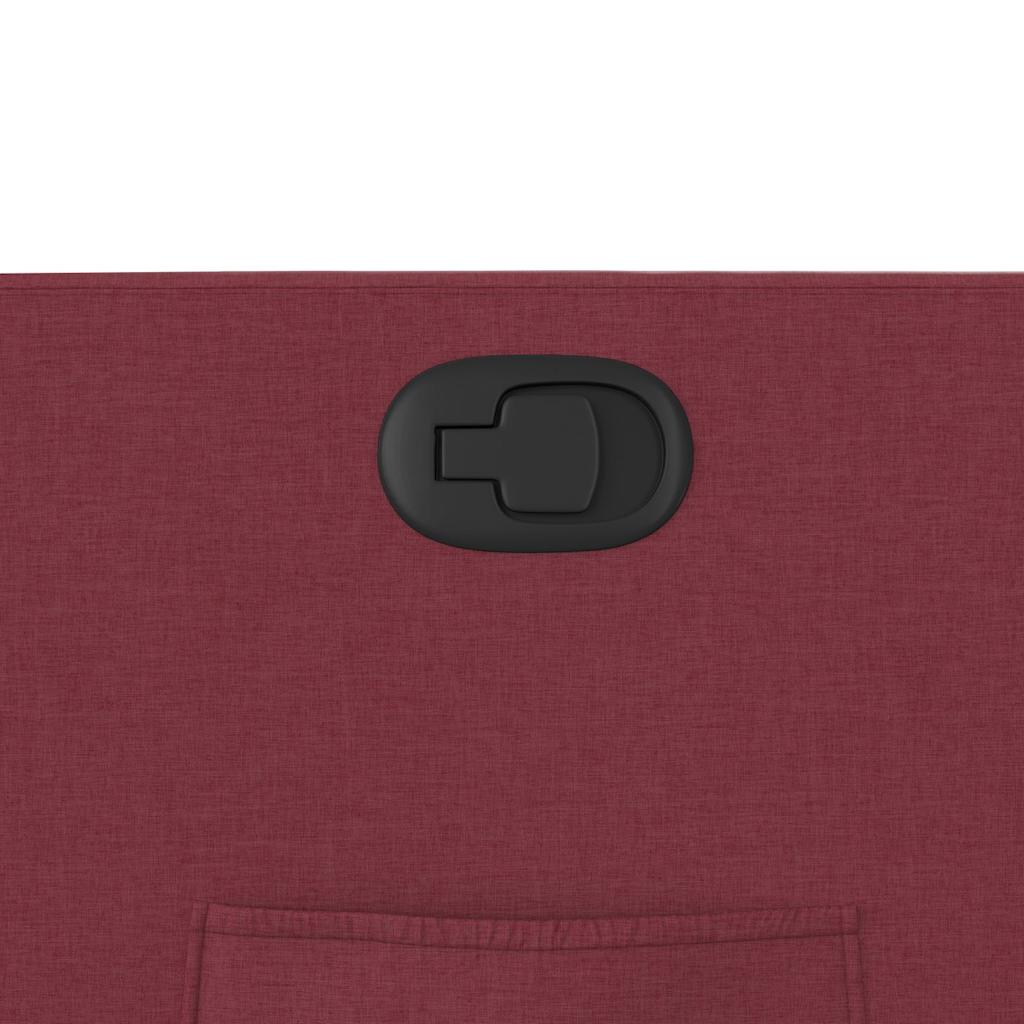 Fauteuil inclinable Rouge bordeaux Tissu - XIOS