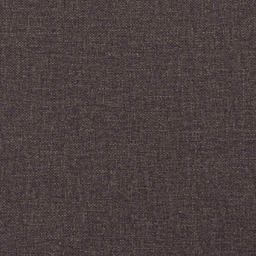 Fauteuil de massage inclinable Marron foncé Tissu - XIOS