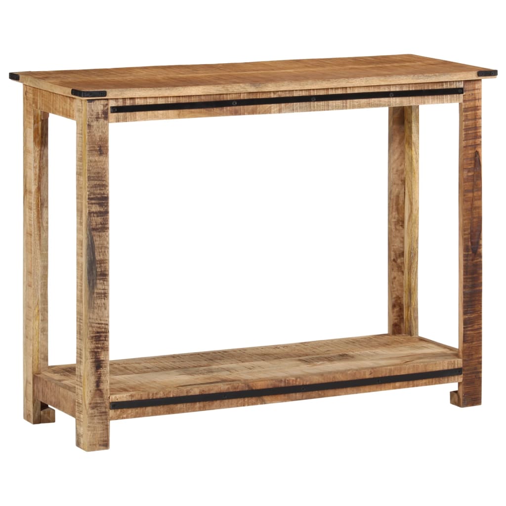 Table console 100x35x75 cm bois de manguier massif - XIOS