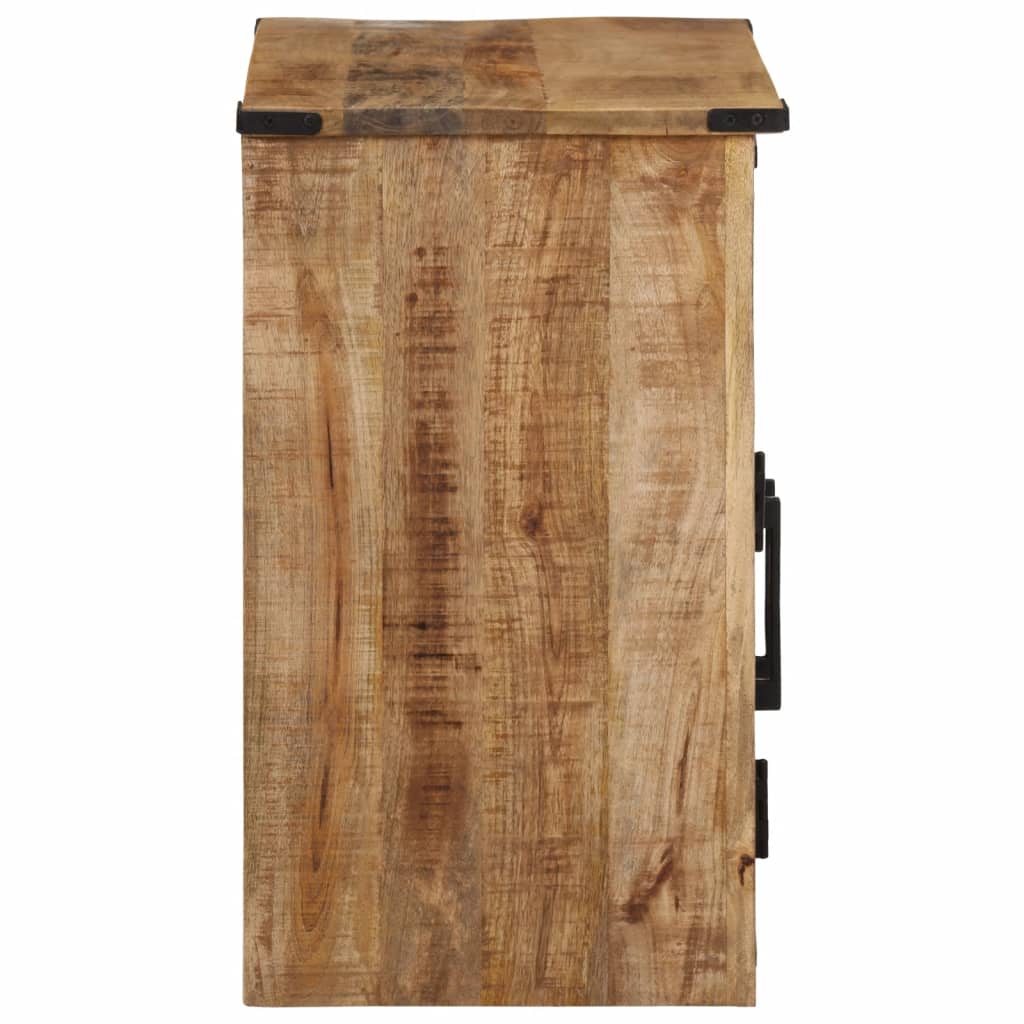 Buffet avec 2 tiroirs 55x35x60 cm bois massif de manguier - XIOS