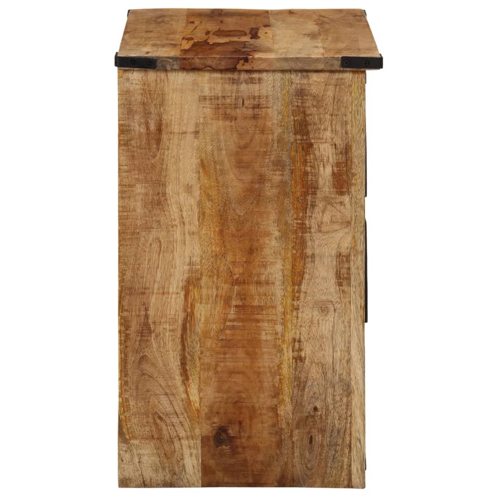 Buffet avec 3 tiroirs 55x35x60 cm bois massif de manguier - XIOS