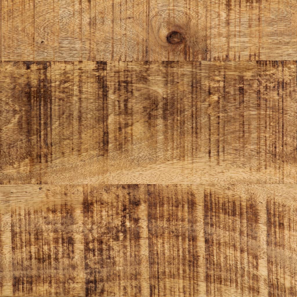 Meuble TV avec portes 105x35x36 cm bois massif de manguier - XIOS