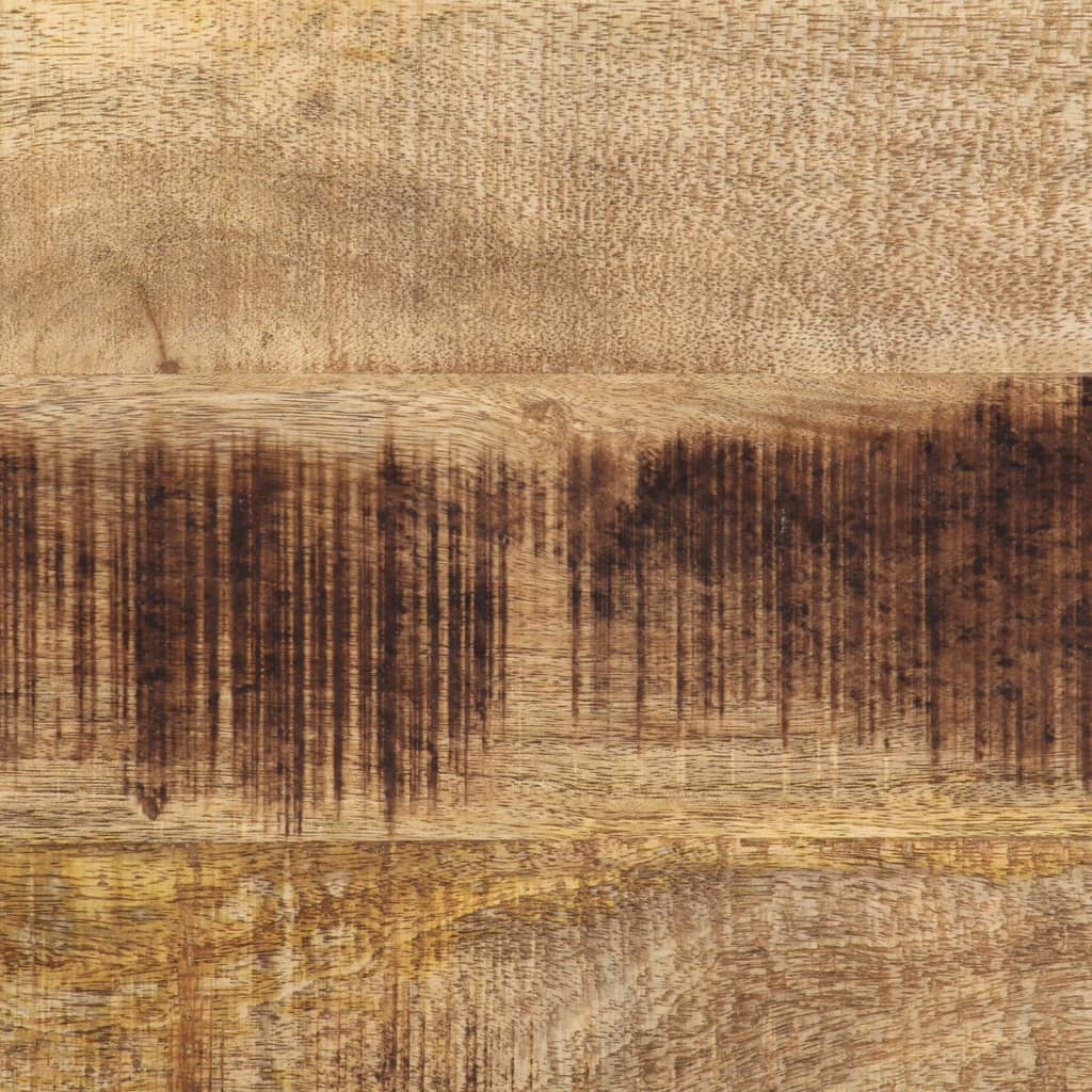 Table console 70x35x70 cm bois de manguier massif brut - XIOS