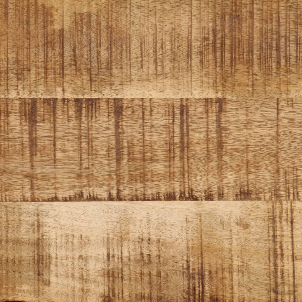 Table console 100x35x70 cm bois de manguier massif brut - XIOS