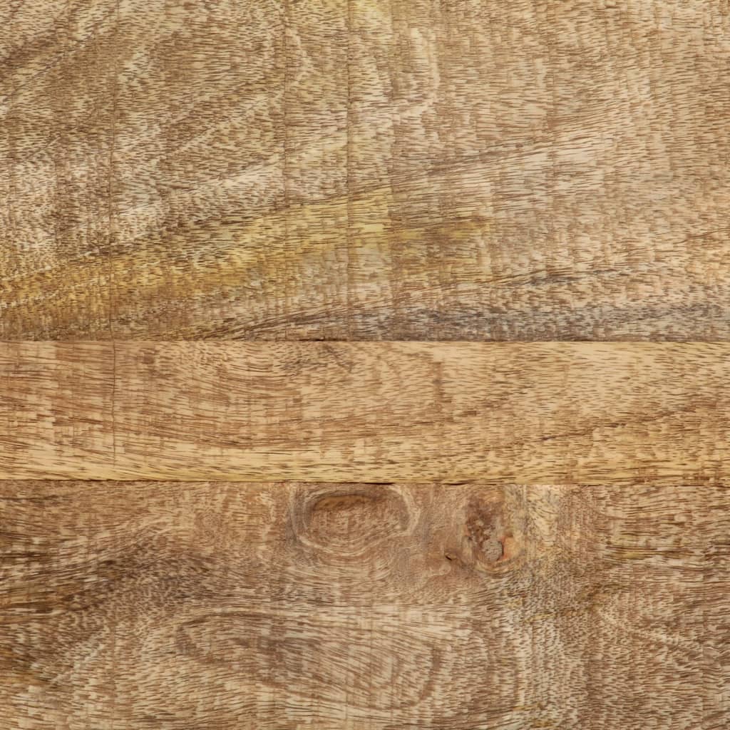 Table console 70x35x70 cm bois de manguier massif brut - XIOS