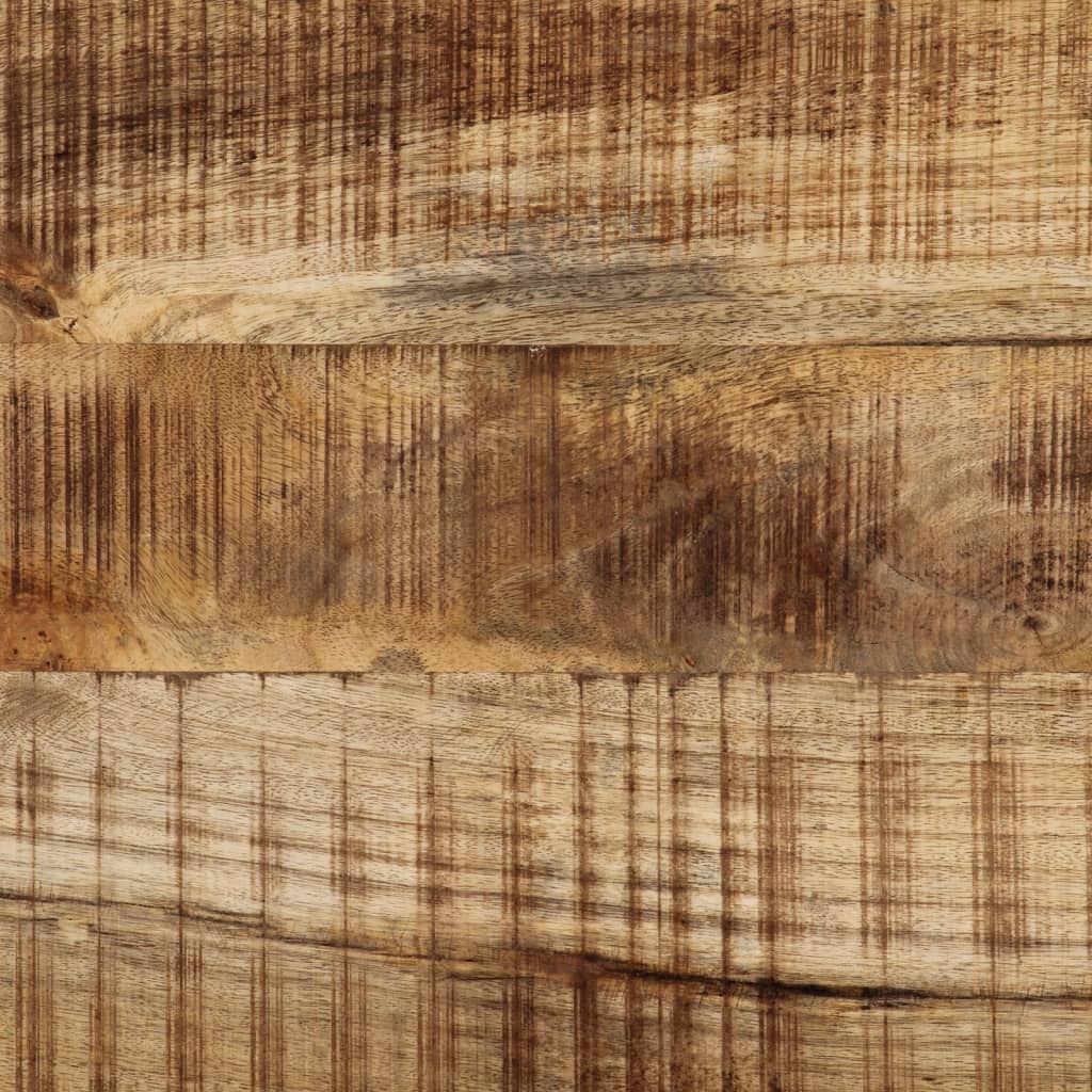Table console 100x35x70 cm bois de manguier massif brut - XIOS