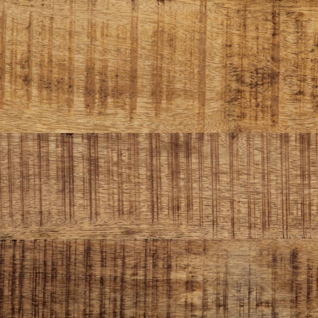 Buffet 105x35x70 cm bois de manguier brut massif - XIOS