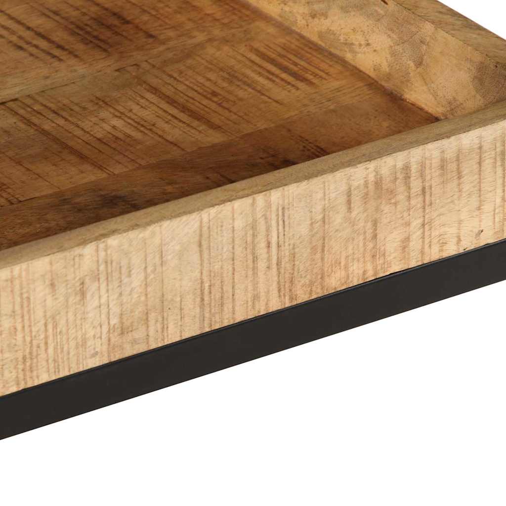 Table d'appoint Marron 35 x 35 x 45 cm bois de manguier massif - XIOS