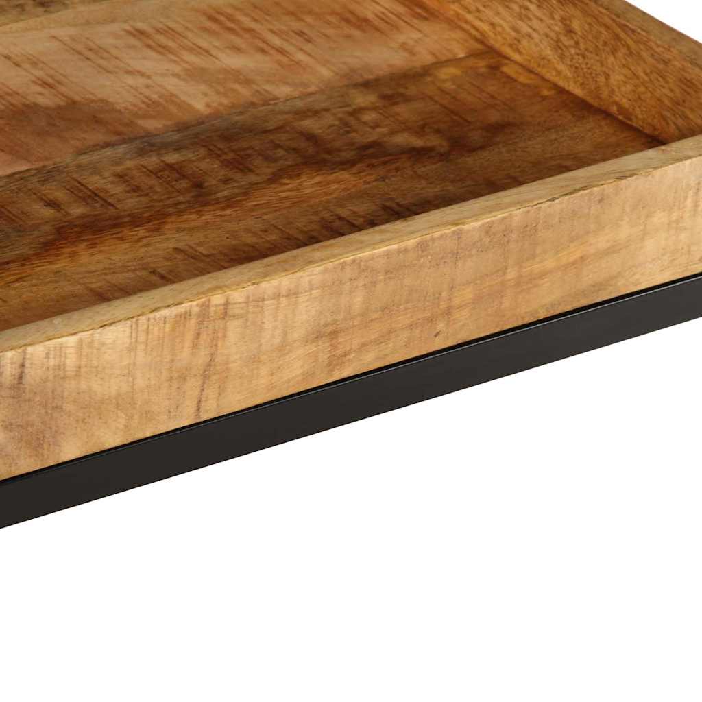 Table d'appoint Marron 45 x 45 x 45 cm bois de manguier massif - XIOS