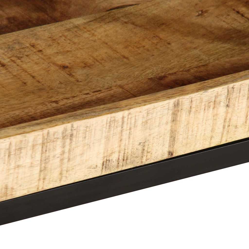 Table d'appoint Marron 55 x 55 x 45 cm bois de manguier massif - XIOS