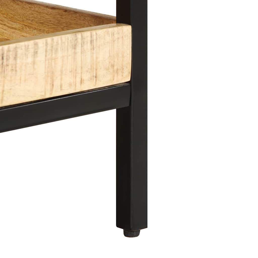 Table d'appoint Marron 55 x 55 x 45 cm bois de manguier massif - XIOS