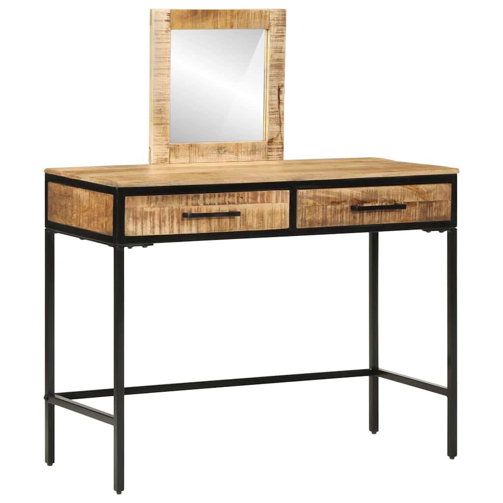Table de Toilette avec tiroir Marron 100 x 40 x 120 cm - XIOS