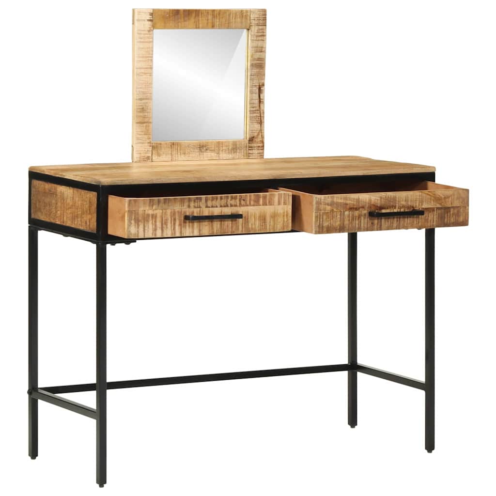 Table de Toilette avec tiroir Marron 100 x 40 x 120 cm - XIOS