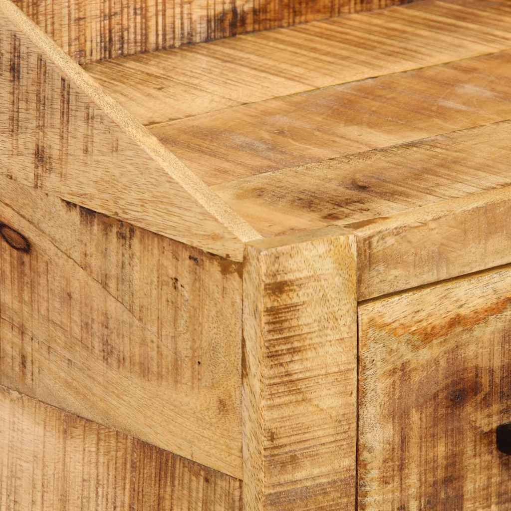 Cabinet de chevet Marron 40 x 30 x 30 cm Bois de mangue massif - XIOS