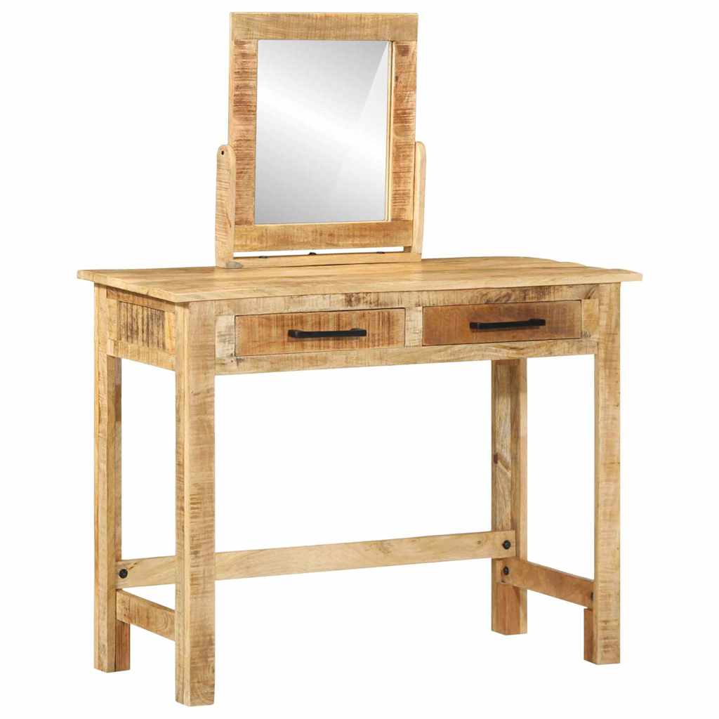 Table de Toilette avec tiroir Marron 100 x 40 x 120 cm - XIOS