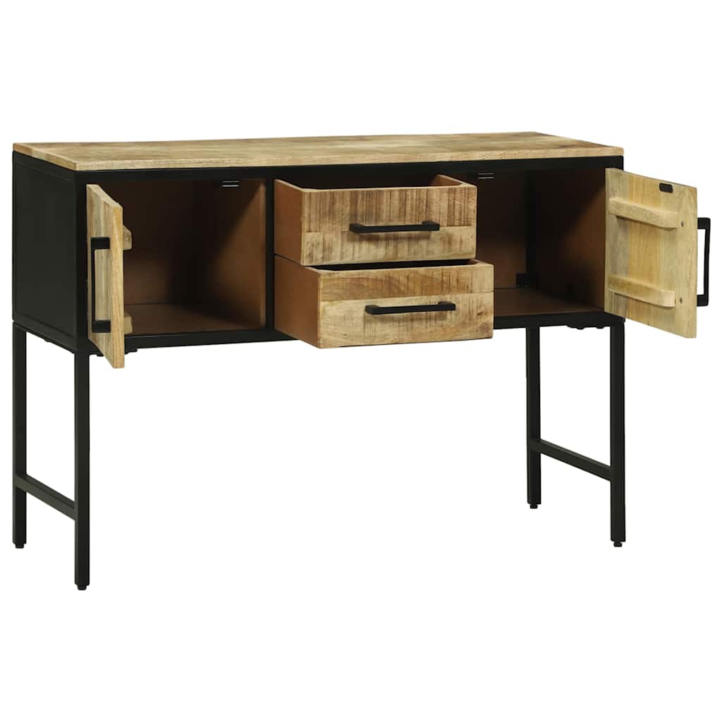 Table console Marron 100 x 35 x 70 cm bois de manguier massif - XIOS