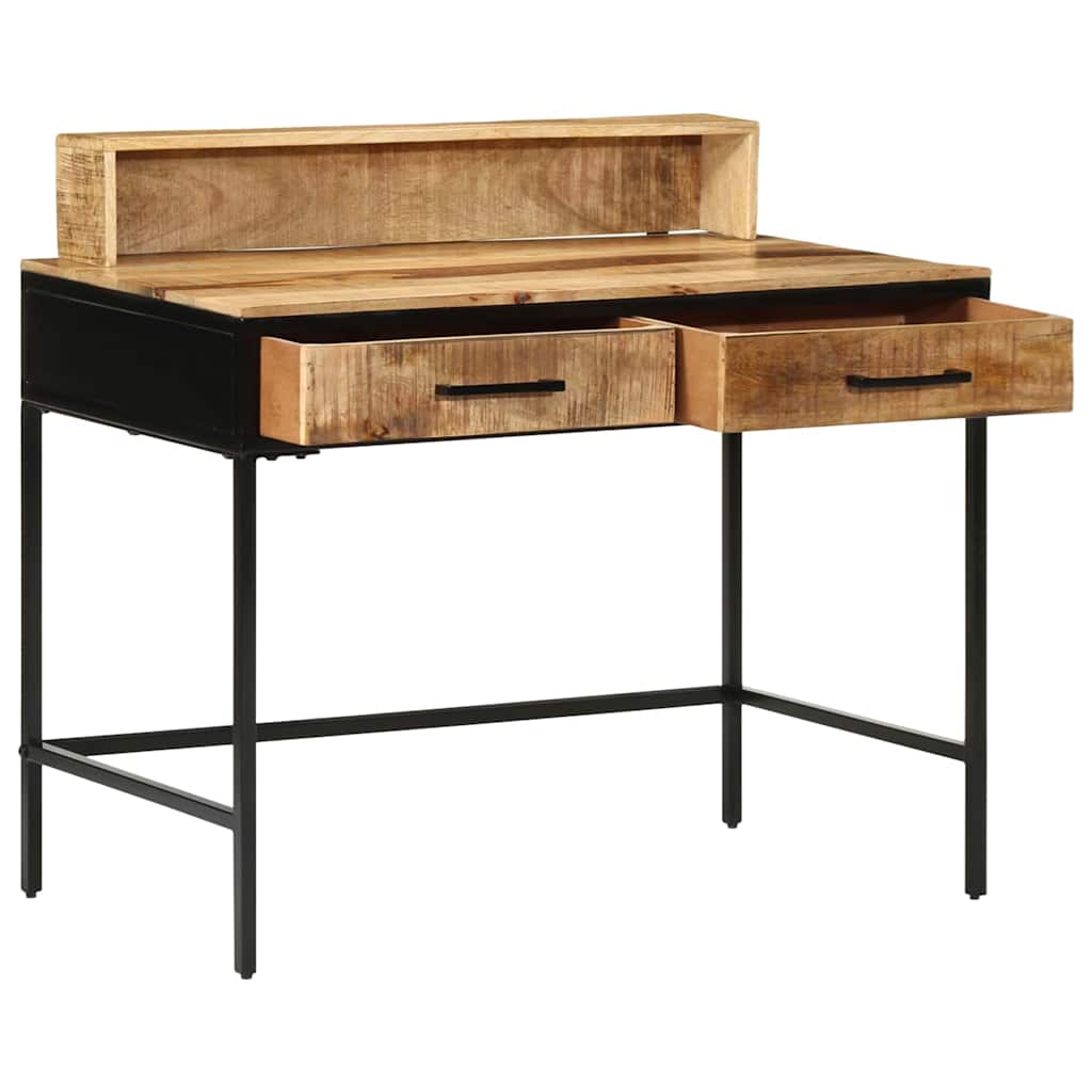 Table console Marron 100 x 55 x 75 cm Bois de manguier massif - XIOS