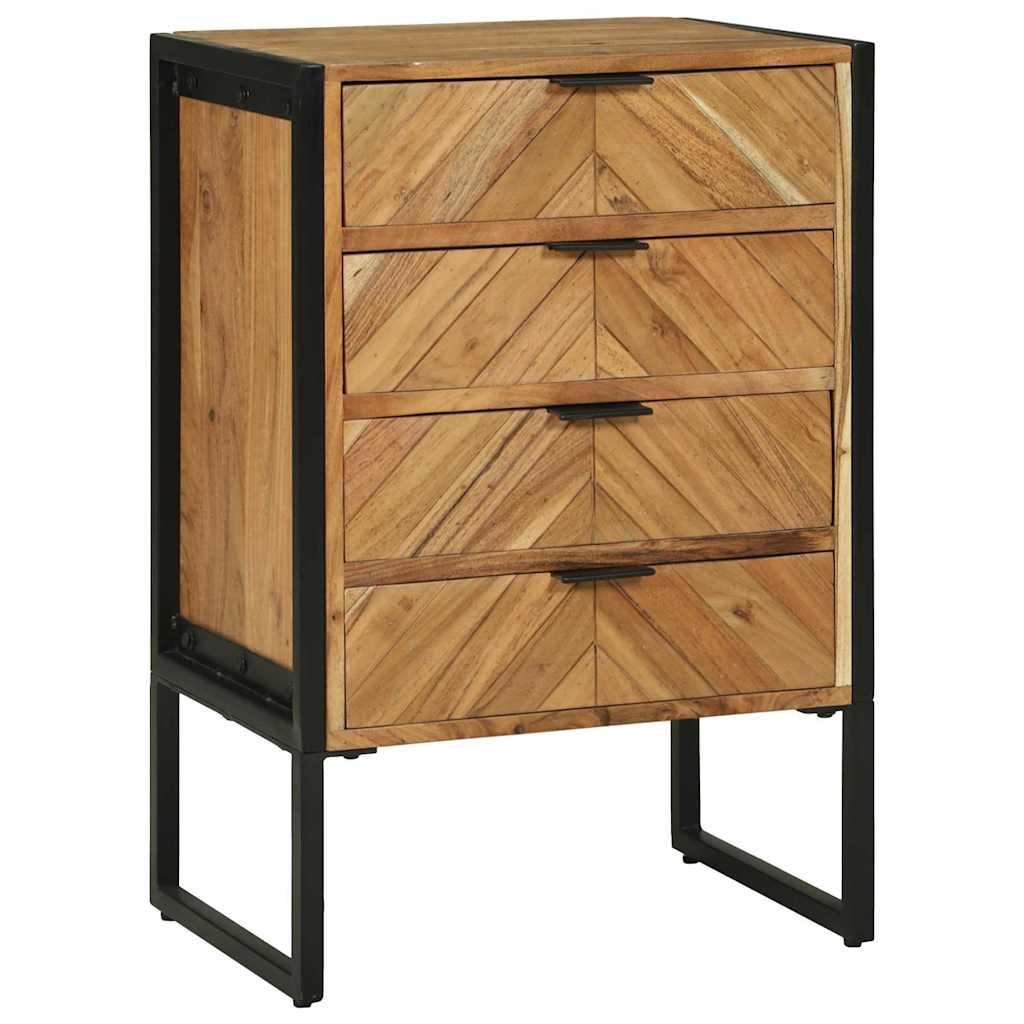 Buffet Marron 50 x 35 x 75 cm Bois d'acacia massif - XIOS
