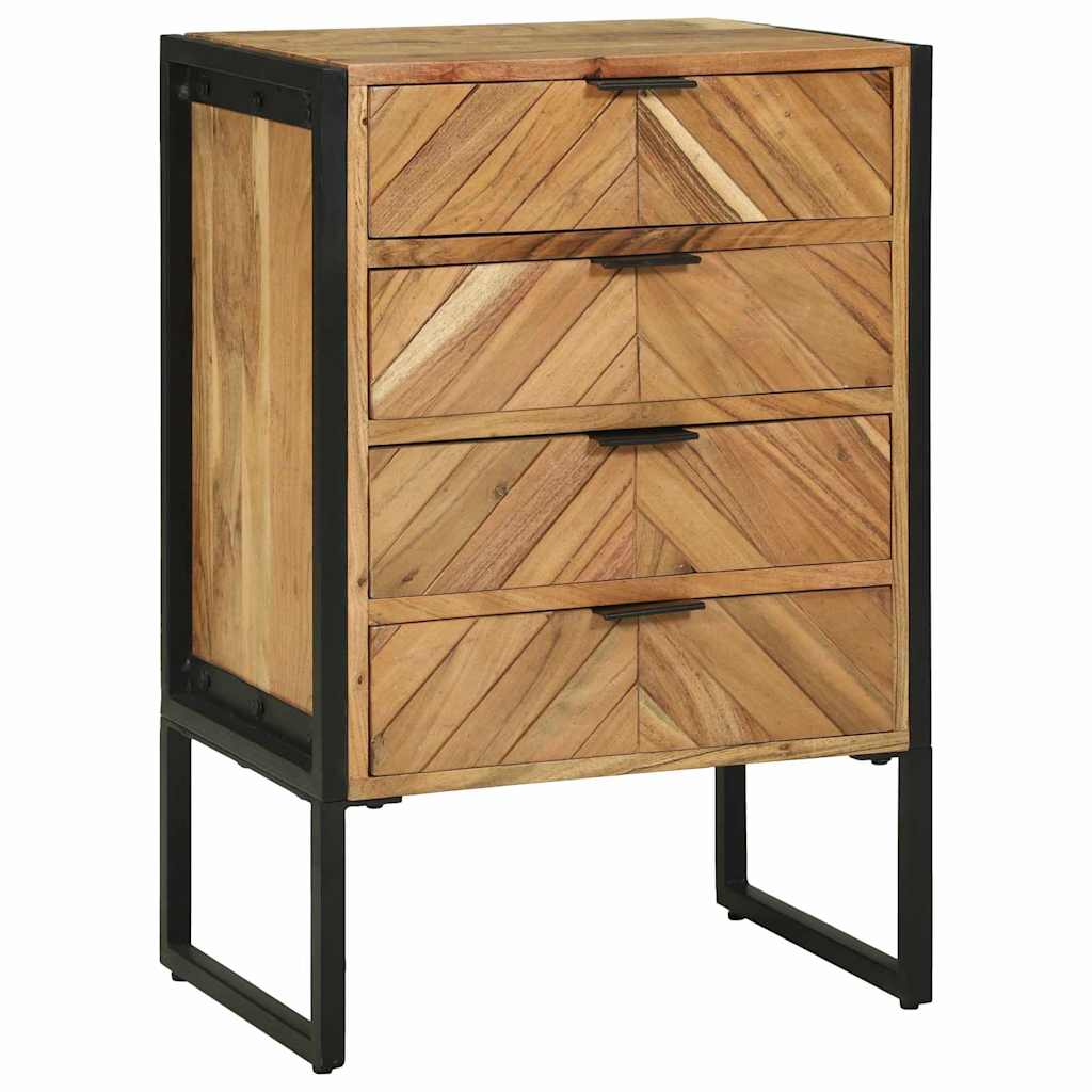 Buffet Marron 50 x 35 x 75 cm Bois d'acacia massif - XIOS