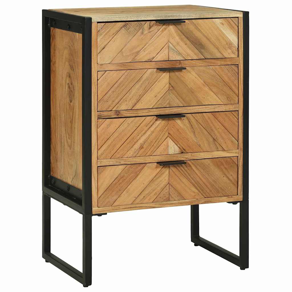 Buffet Marron 50 x 35 x 75 cm Bois d'acacia massif - XIOS