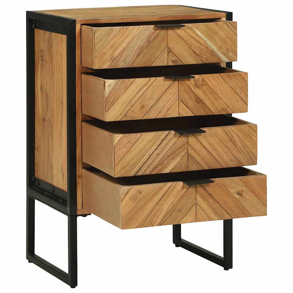 Buffet Marron 50 x 35 x 75 cm Bois d'acacia massif - XIOS