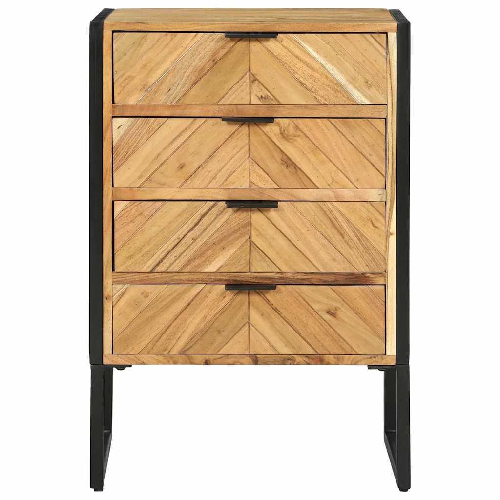 Buffet Marron 50 x 35 x 75 cm Bois d'acacia massif - XIOS