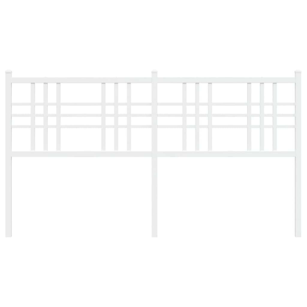 Tête de lit métal blanc 160 cm - XIOS