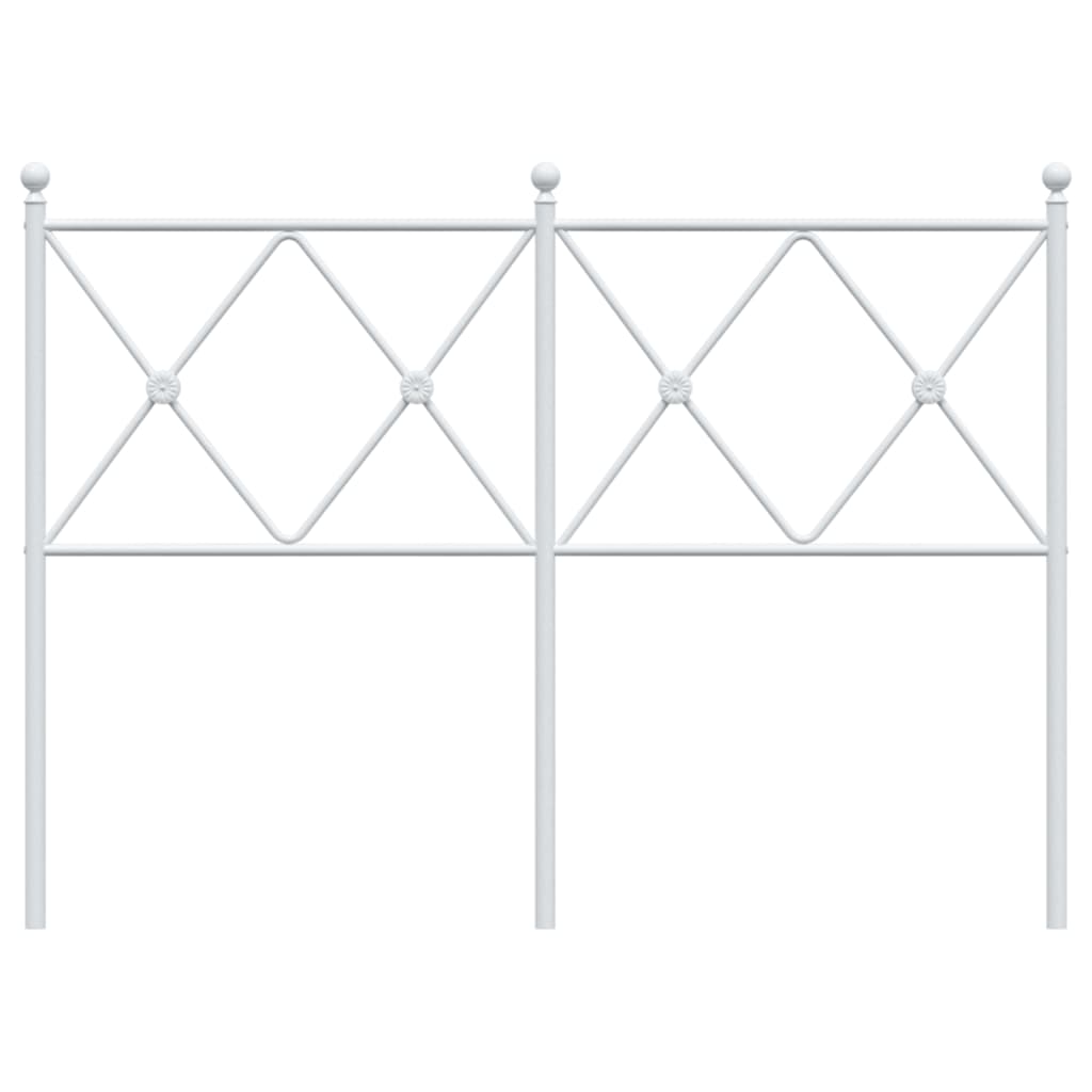 Tête de lit métal blanc 120 cm - XIOS
