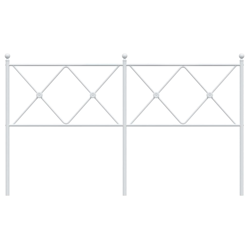 Tête de lit métal blanc 160 cm - XIOS