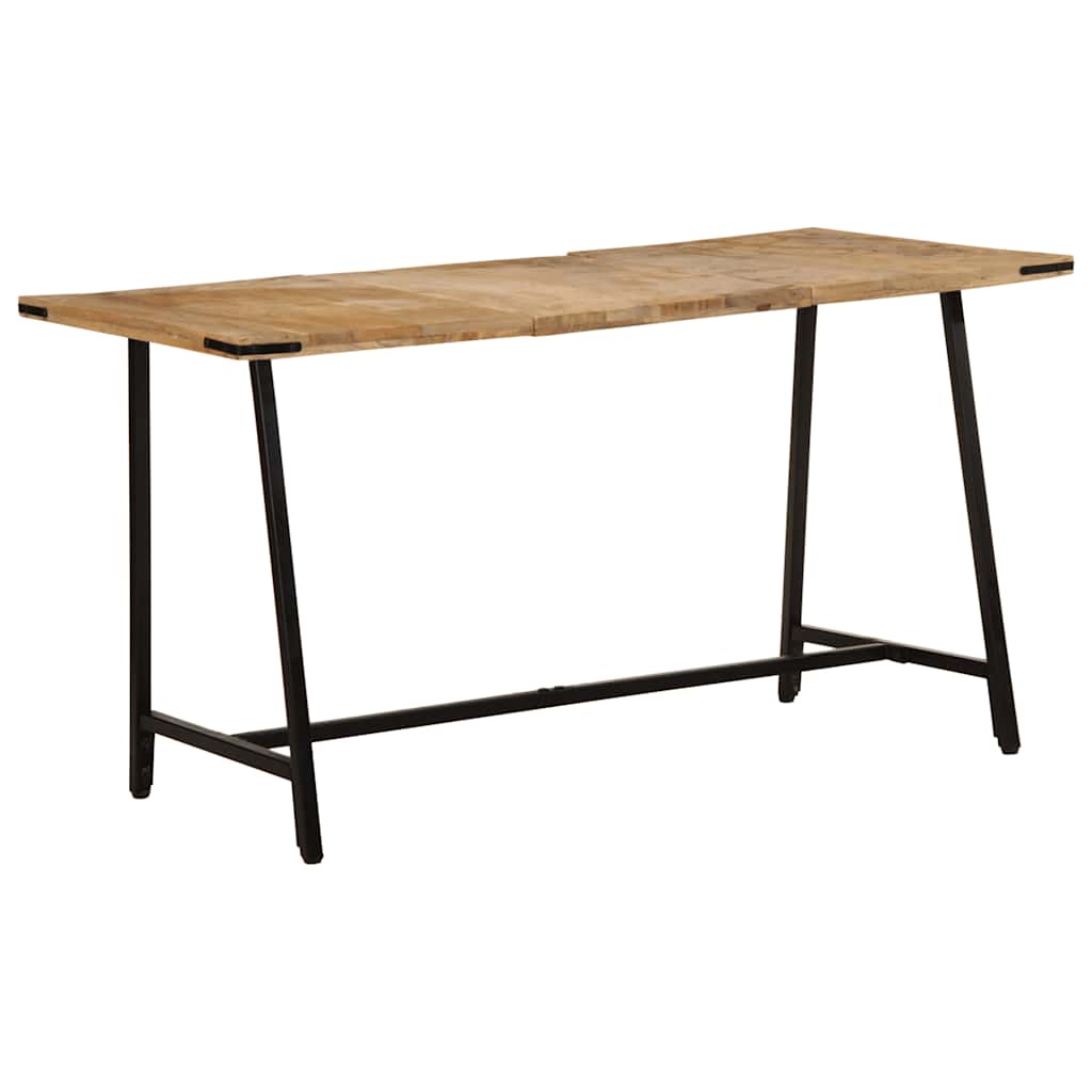 Table à manger 140x70x75 cm bois de manguier massif - XIOS