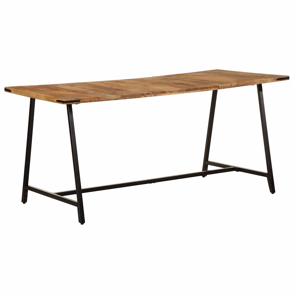 Table à manger 160x80x75 cm bois de manguier massif - XIOS