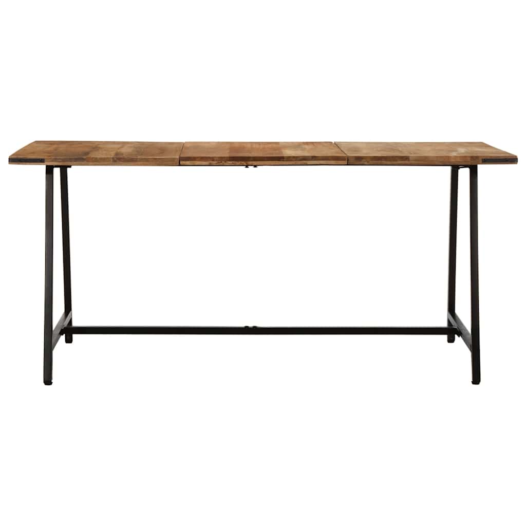Table à manger 160x80x75 cm bois de manguier massif - XIOS