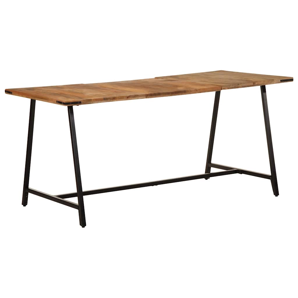 Table à manger 160x80x75 cm bois de manguier massif - XIOS