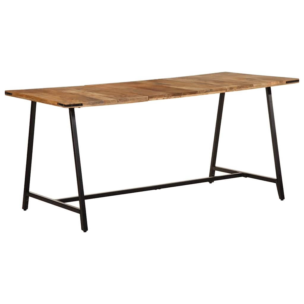 Table à manger 160x80x75 cm bois de manguier massif - XIOS