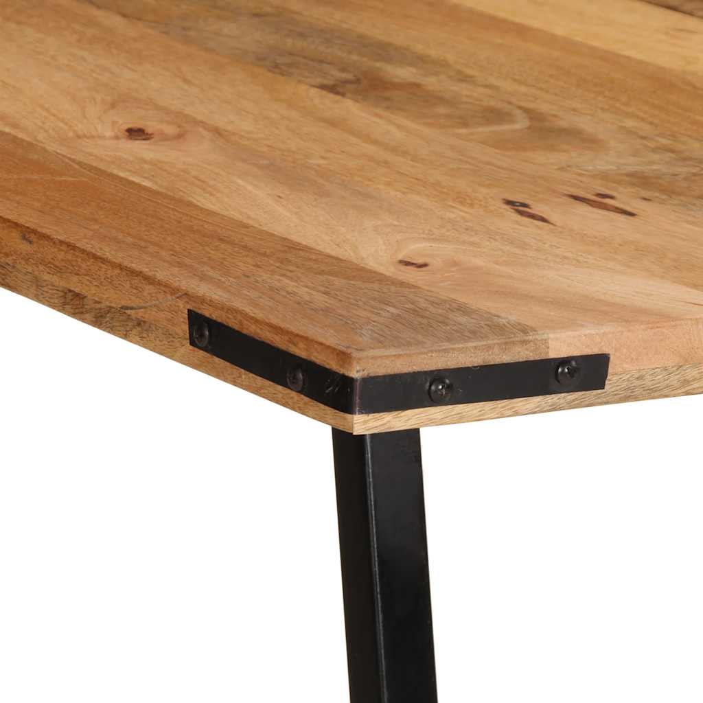 Table à manger 200x100x75 cm bois de manguier massif - XIOS
