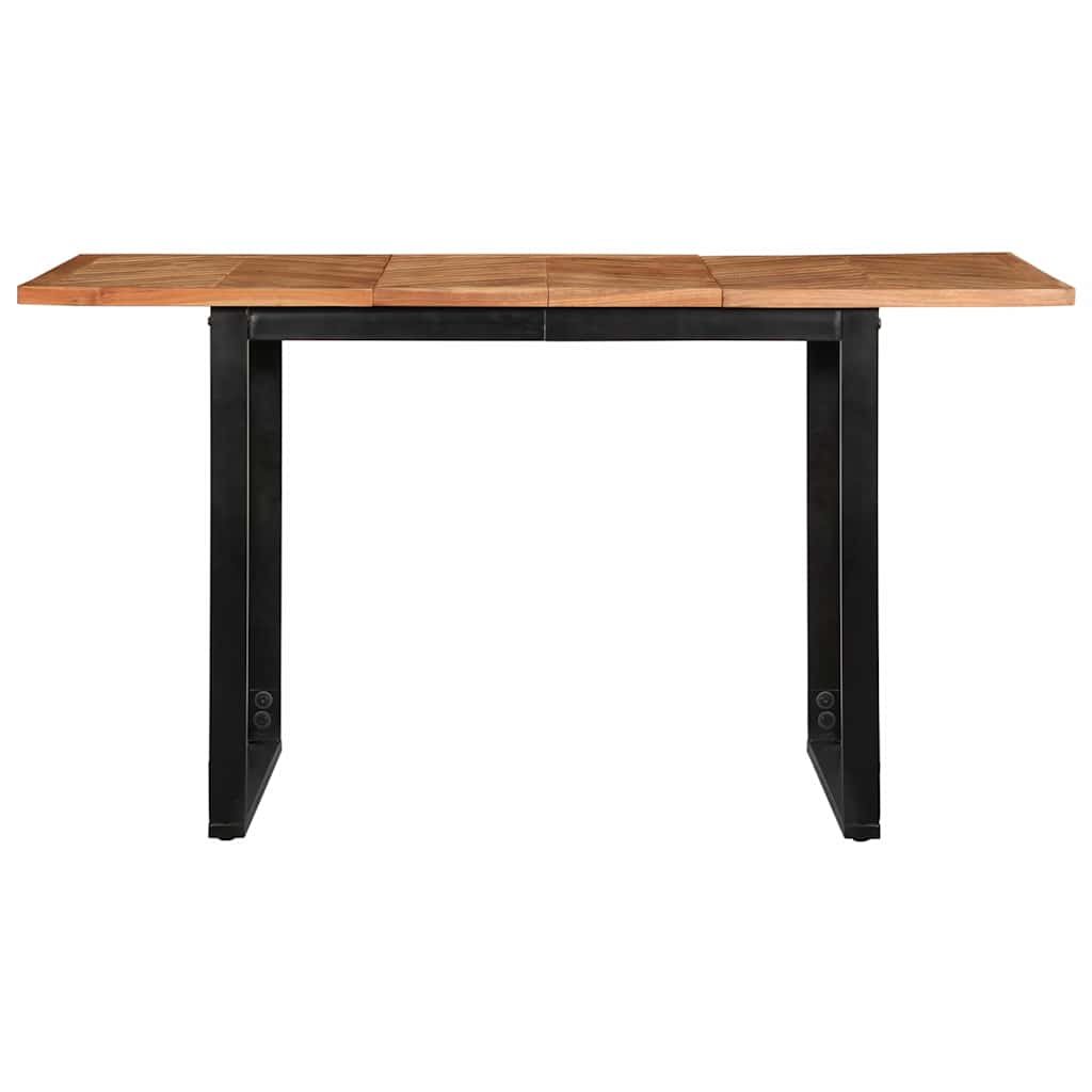 Table à manger 140x70x75 cm bois massif d'acacia - XIOS