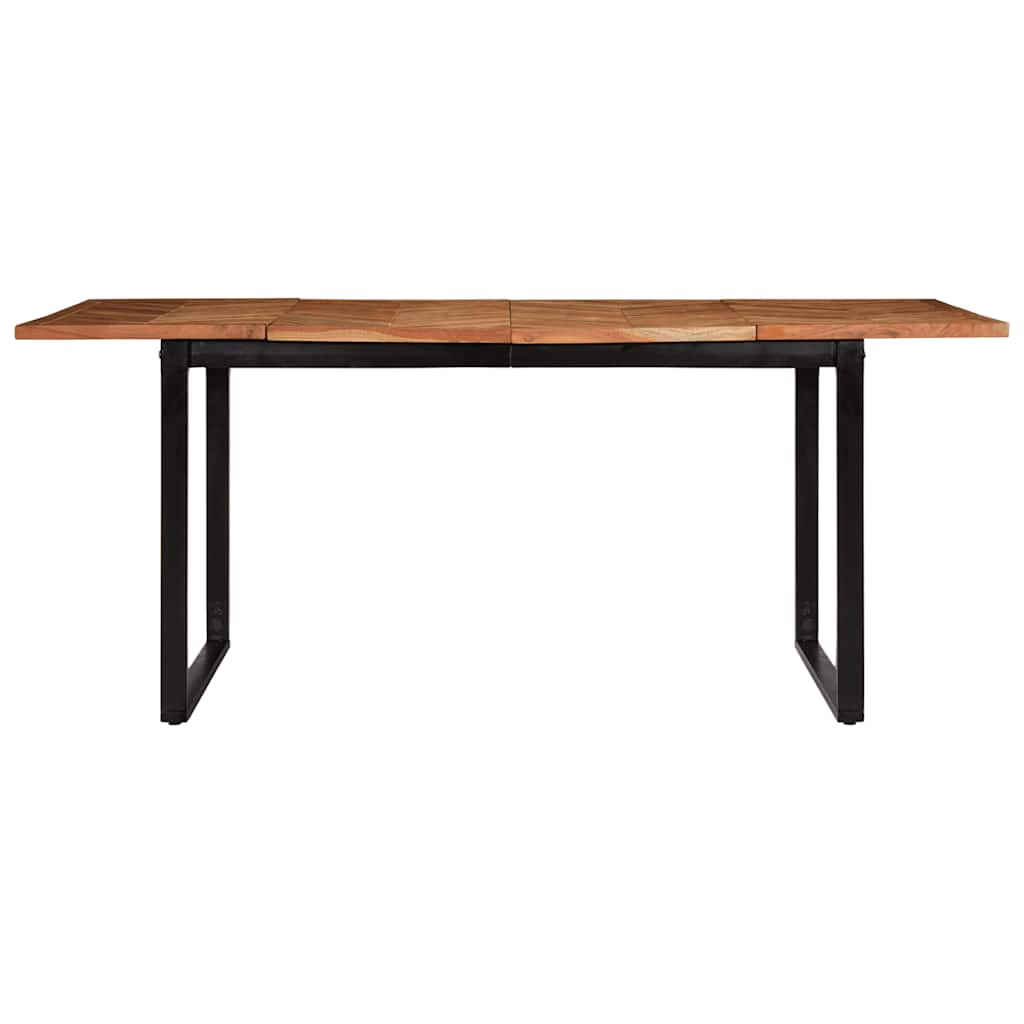 Table à manger 180x90x75 cm bois massif d'acacia - XIOS
