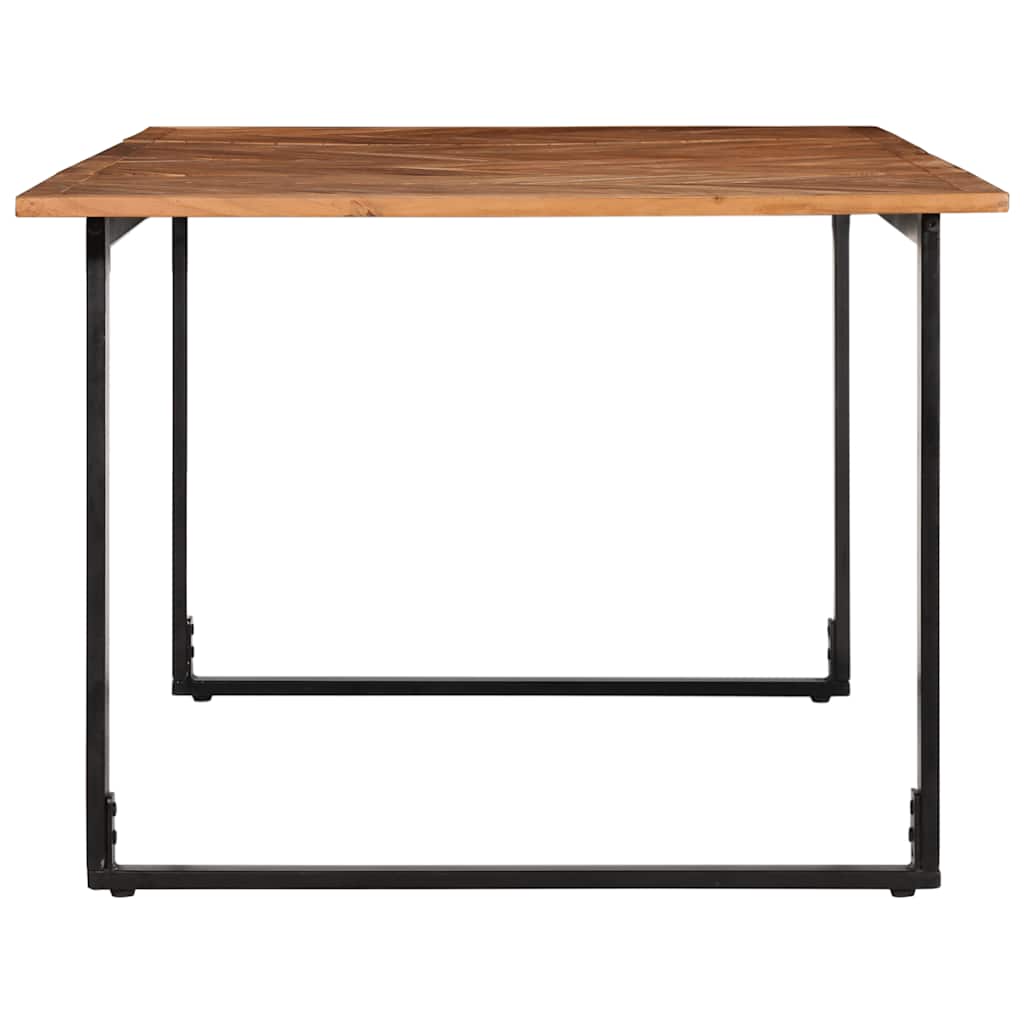 Table à manger 200x100x75 cm bois massif d'acacia - XIOS