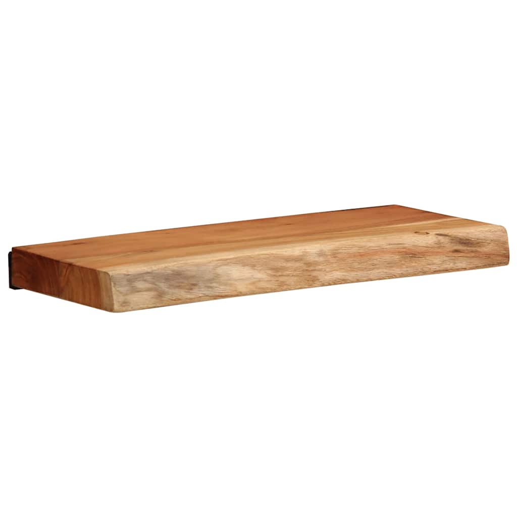 Étagères murales 2 pcs 40x20x3,5 cm bois massif d'acacia - XIOS