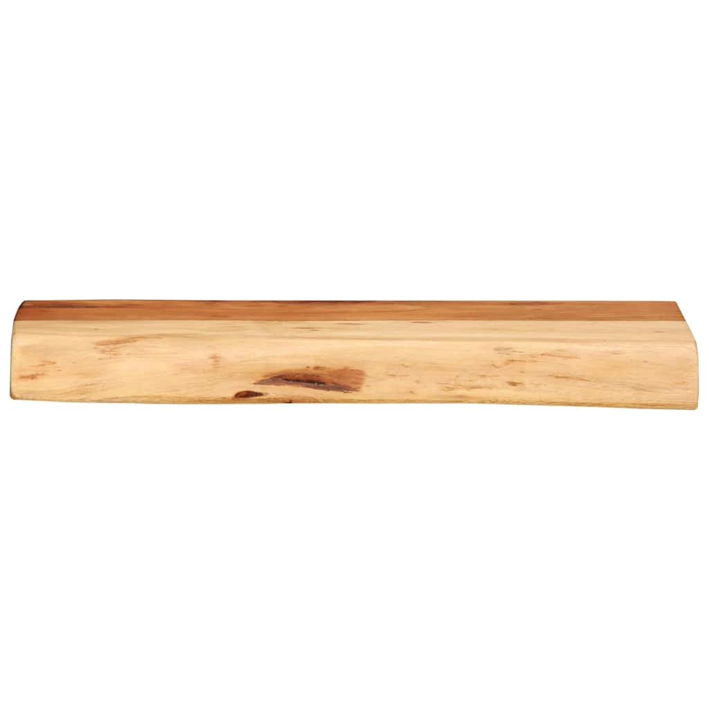 Étagères murales 2 pcs 40x20x3,5 cm bois massif d'acacia - XIOS